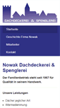 Mobile Screenshot of nowak-dach.at